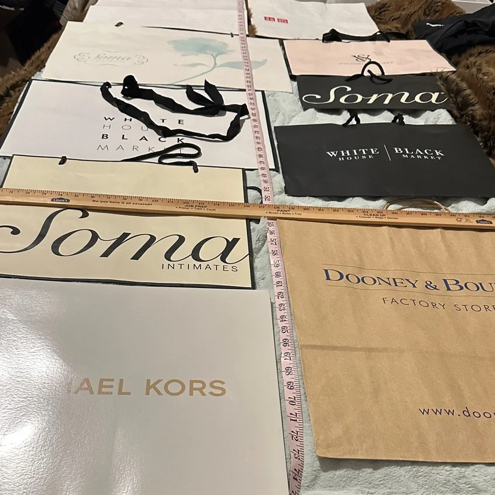 9 Gift Bags & One Box
